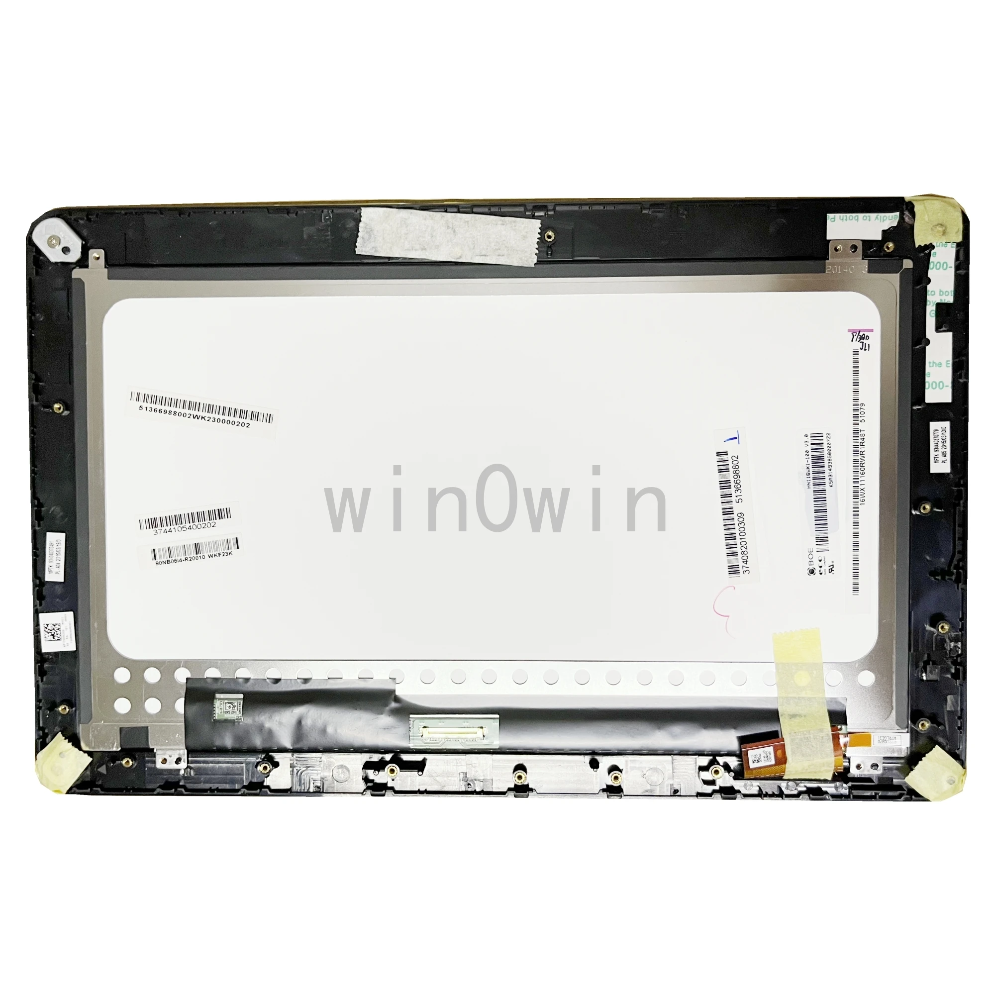 Montagem do Digitador da Tela Táctil Lcd com Quadro Apto para o Livro do Transformador Asus T200ta-cp018h T200ta T200t Hn116wx1100