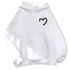 Lovers Hoodies Sweatshirt Interesting Patterned Clothes I Love My Boyfriend New in Long Sleeve Warm Couples Hoodie  Pullove Tops 3