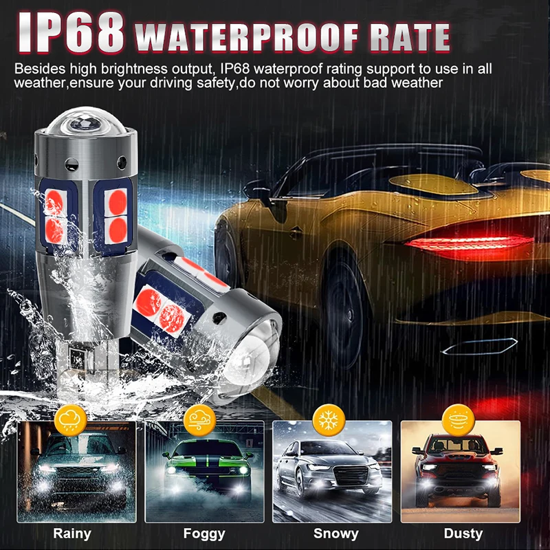 10x ���� �����Ʈ T10 W5W 168 192 LED Canbus ���� ���� 3030 10SMD �ڵ� ���� ���̵� ����Ʈ ��Ŀ ���� ���� ���׸��� ���� ����