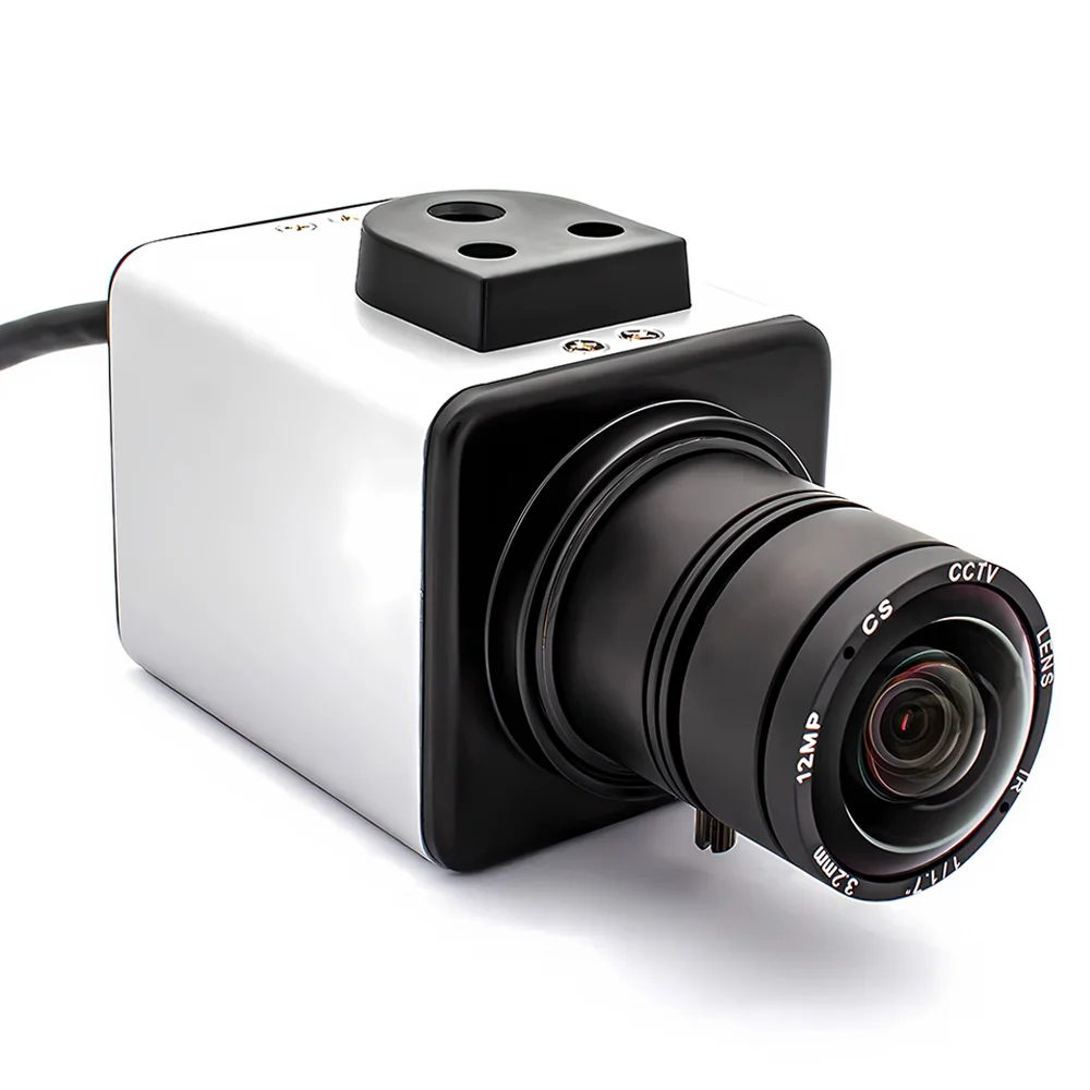 10X Zoom IP Camera 12MP CMOS 1/2.49" Format Varifocal Lens Onvif Ai Face/Motion