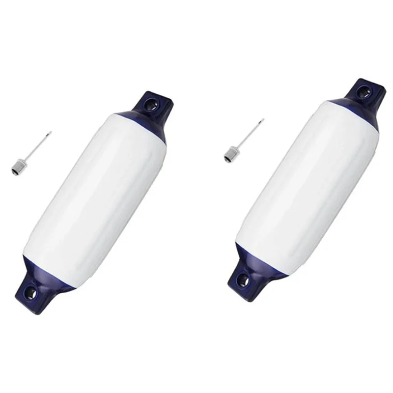 

2 шт., надувные крылья для лодок, ПВХ, анкерные бамперы для лодок, Парусников, лодок и т. Д. (6,5x23 дюйма)