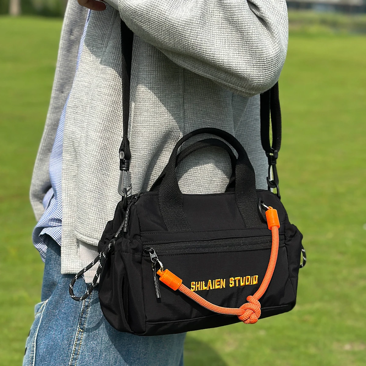 Outdoor Sports Shoulder Bag, Men's Crossbody Bag, Women's Fitness Camel Bag, Small Bag, Casual Bag, Shoulder Bag, Small Backpack, Fashionable