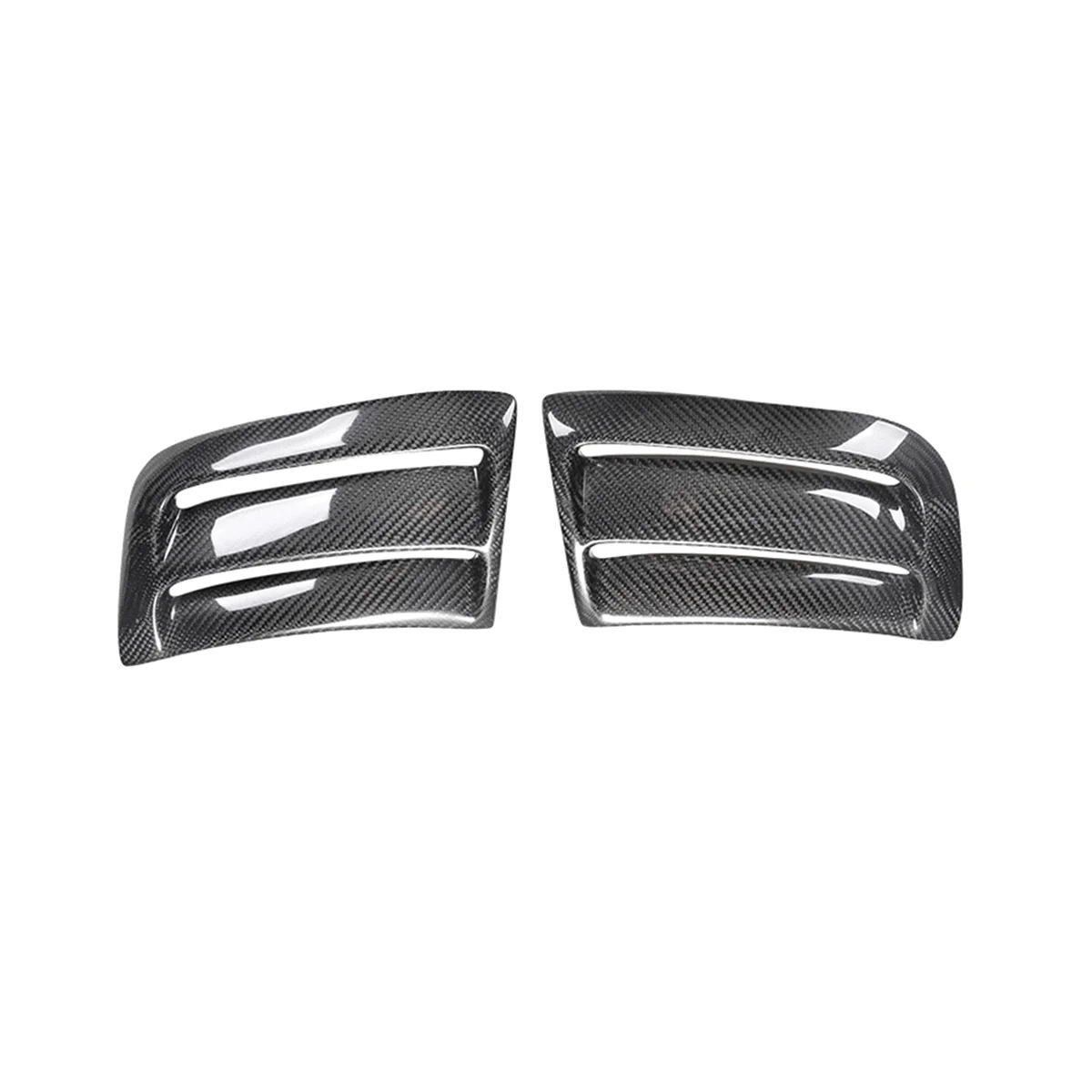 

Car Front Side Fenders Bumper Air Vent Duct Cover for Benz C Cl W204 C63 AMG 2008-2011 Air Vent Trims Sticker Covers