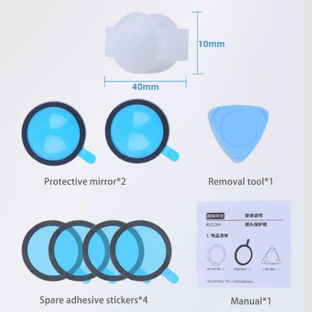 Camera Lens Protector Lens Hood Protective Cover Compatible For Ricoh