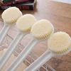 New Simple PP Long Handle Soft Nylon Bath Brush Easy Convenient Clean Back Body Exfoliating Massage Brush Bathroom Accessories 3