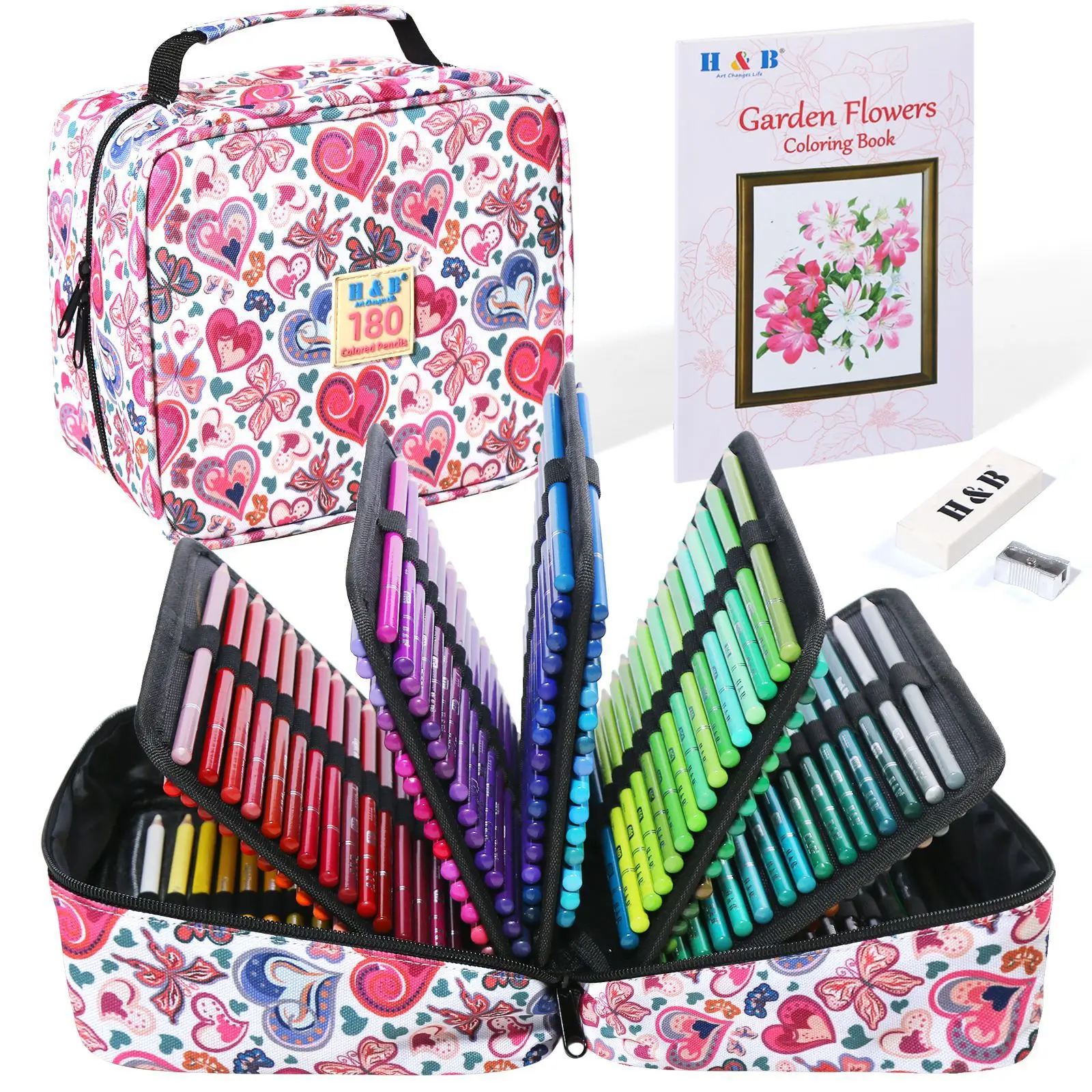 72/120/180 Professional Oil Color Pencil Set Drawing colored pencils with Storage Bag Coloured Pencils For Painting Art Supplies 10pcs colored highlight bookmarks highlight bookmarks practical reading strips reading supplies help with dyslexia for school