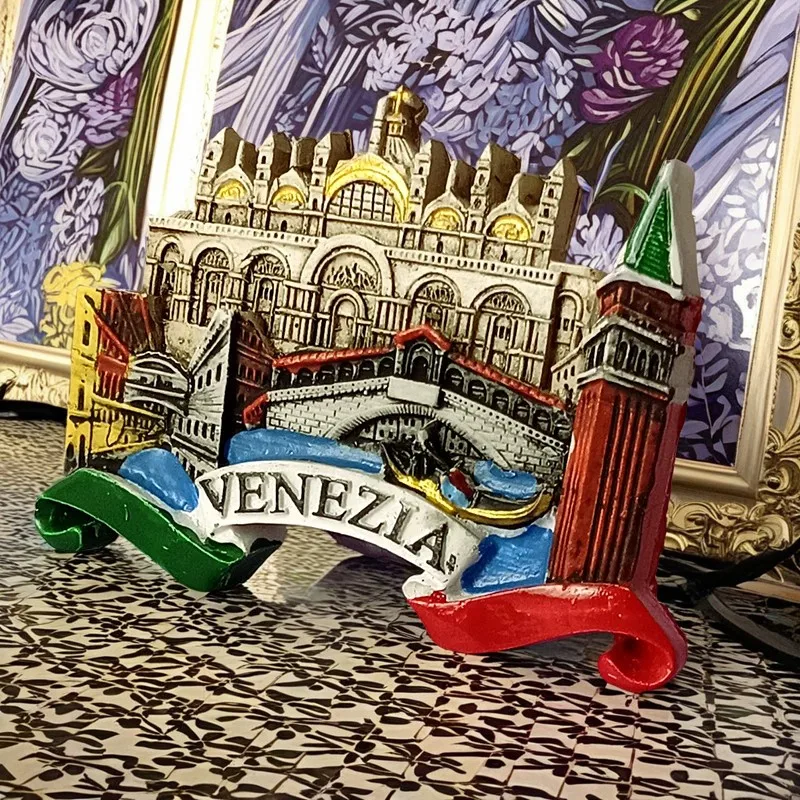 European Venice City fridge magnets Italian Refrigerator Sticker Tourist Souvenir Manufacturer Creative 3D