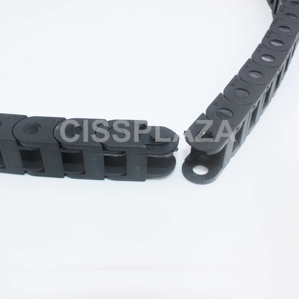 CISSPLAZA 1개 1미터 이동식 케이블 호스 HP 711 호환 시스템 호스 체인 시스템 HP 디자인젯 T120 T520 프린터용