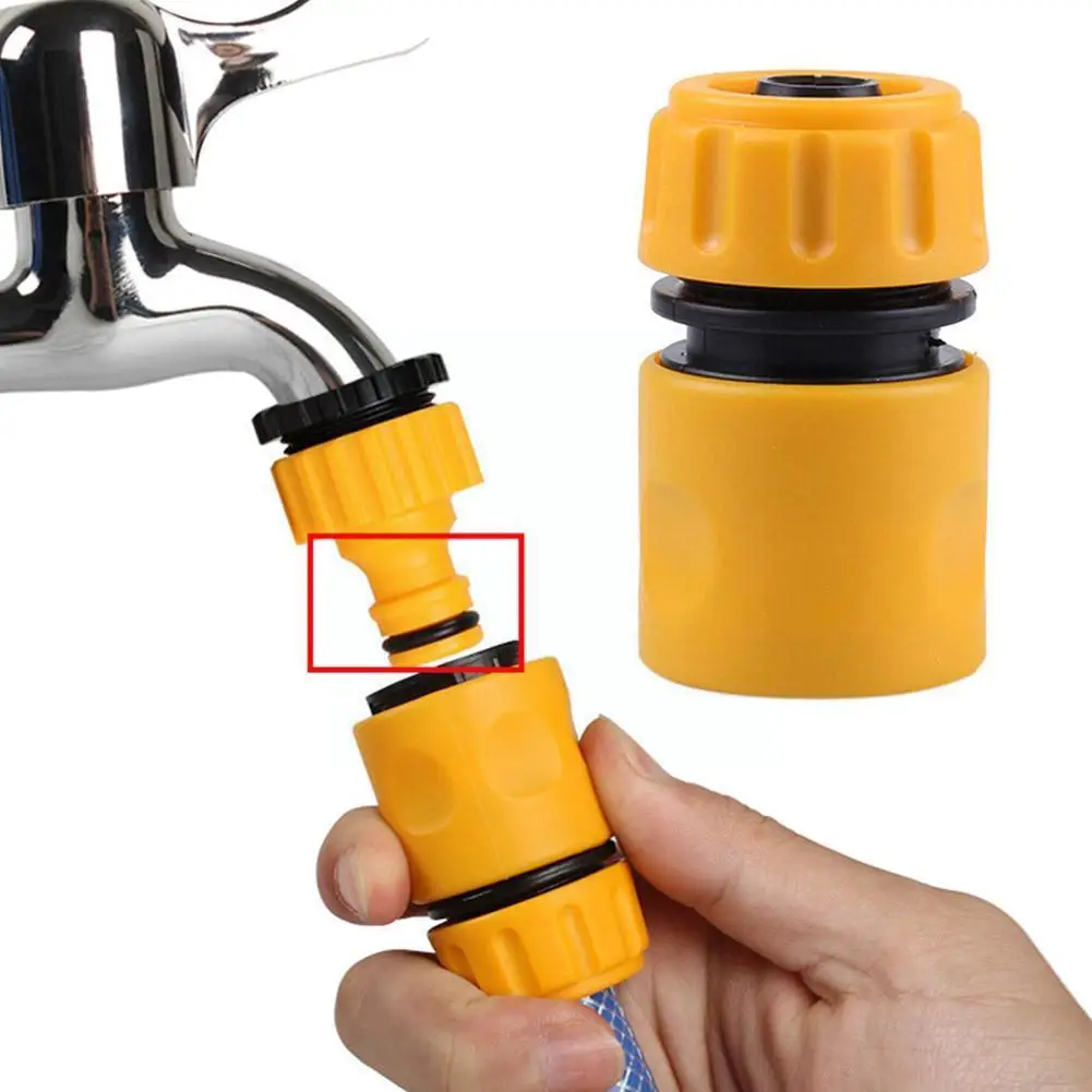 

Garden Hose Quick Connector Plastic Water Hose End Adapters Quick Connect Lawn Mower Deck Wash,Part Nozzle Adapter For 921- T6X2