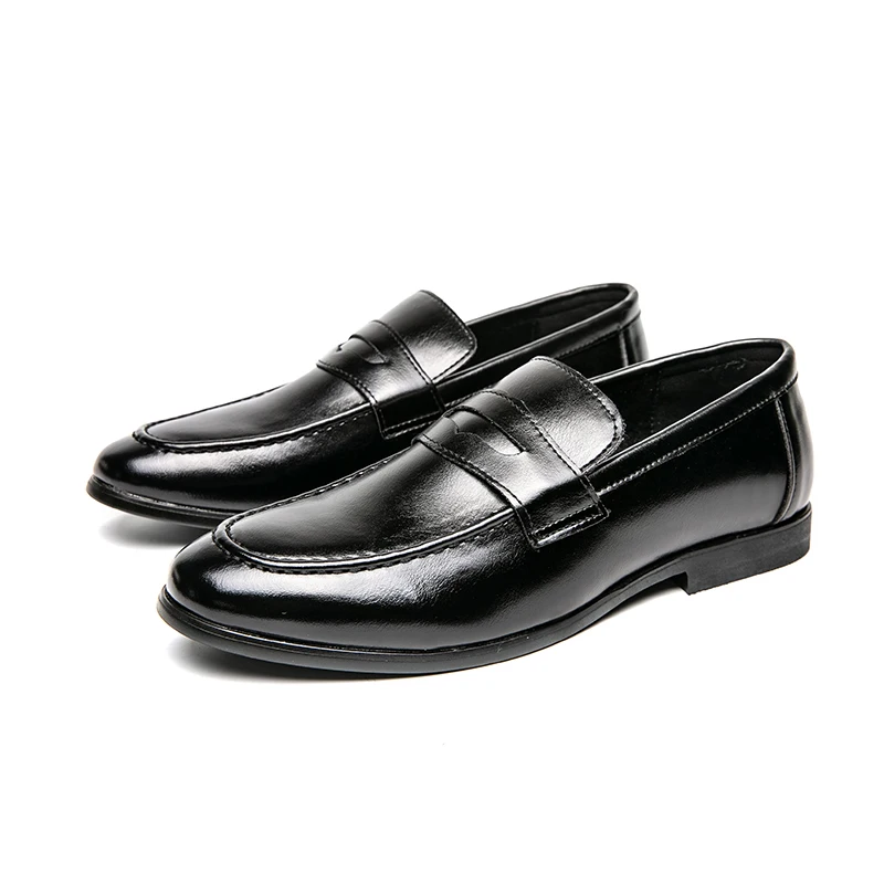 Men's Dress Shoes Trend Casual Business Leather
