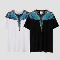 Hommes femmes MB marque ailes imprimer Marcelo Burlon Top qualité à manches courtes T-Shirts à séchage rapide T-Shirt sport décontracté Y2K rue 3