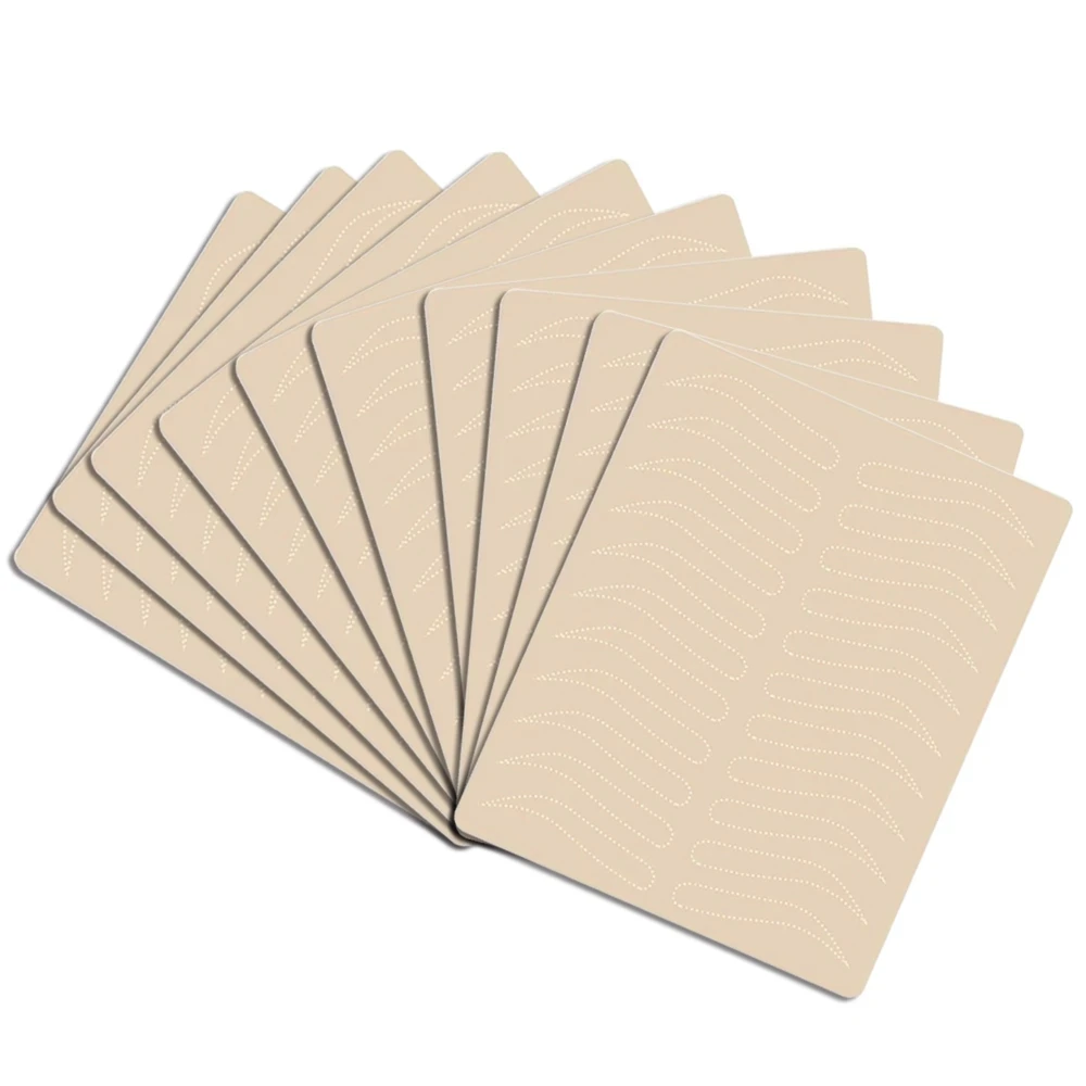 Кожа для практики татуажа бровей