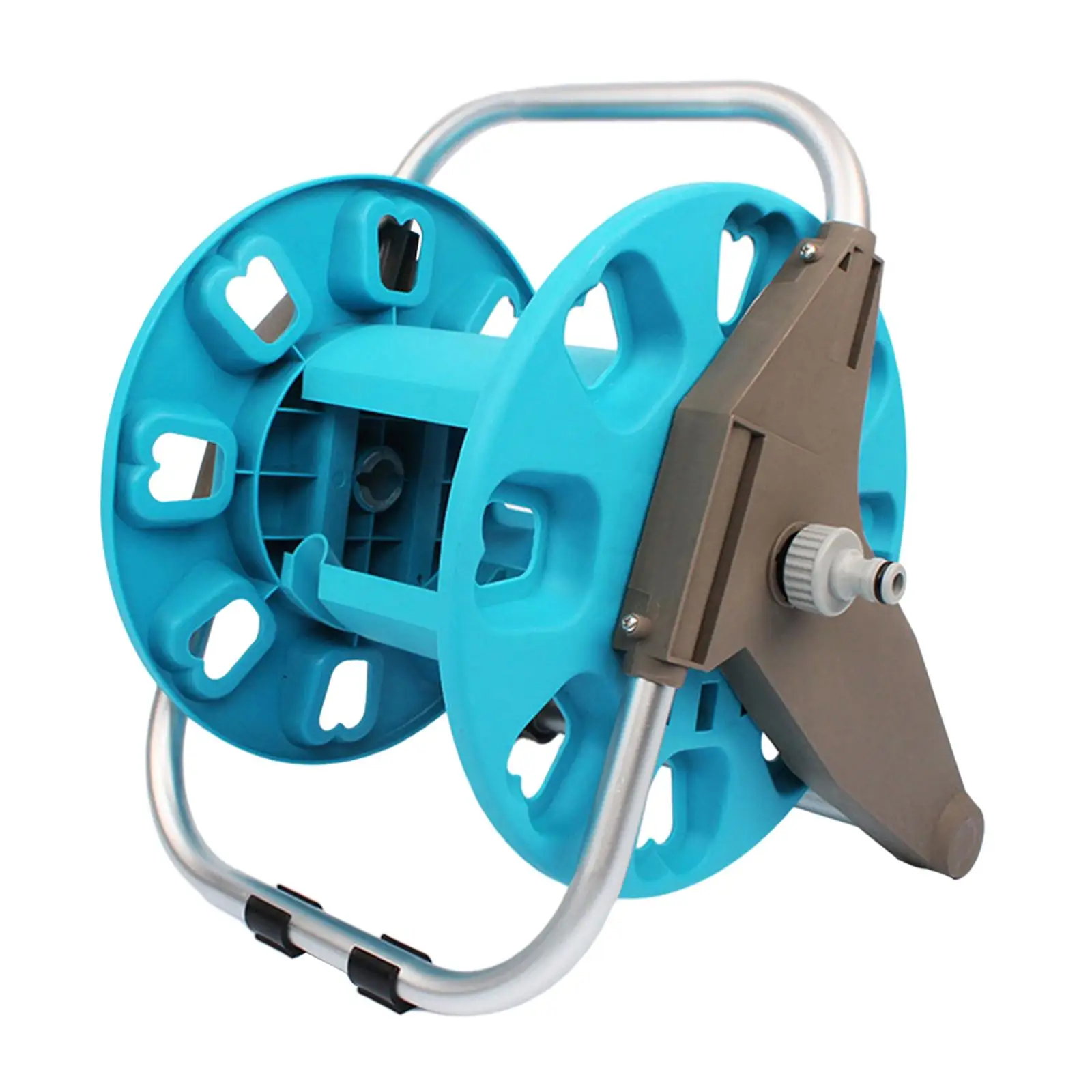 

Garden Water Pipe Hose Reel Holds 98.4 ft Hose Portable Garden Tool Easy to Collect Water Hose Storage Rack Hose Pipe Holder