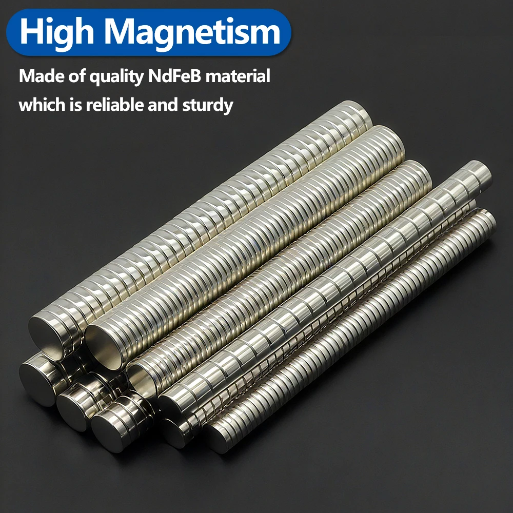 Versatile & Compact Magnetic Disc Set - Pack of 60 for Home, Office, and Creative Projects