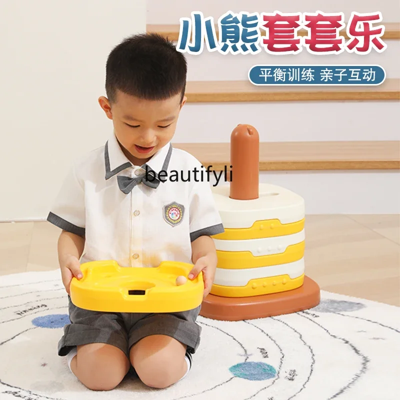 CPuzzle multifunctional Jenga balanced Jenga high building blocks layer by layer early education parent-child interactive toy