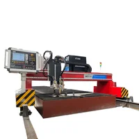 Gantry Type Iron Cutters Plasma Metal Cutting Machine With Oxygen Gas Torch 2