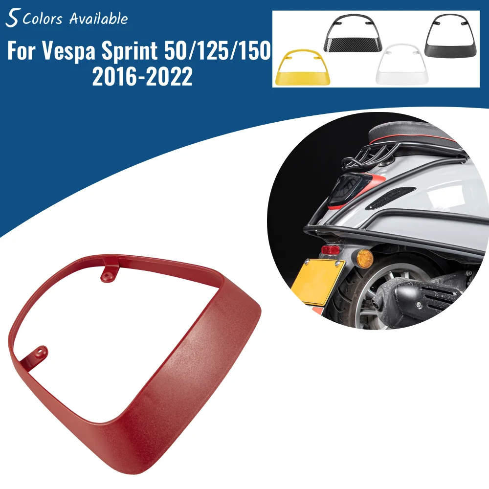 

Motorcycle Tail Light Cover for Vespa Primavera Sprint 125 150 50 2014-2022 Sprint150 Sprint125 Rear Lamp Protector Guard Frame