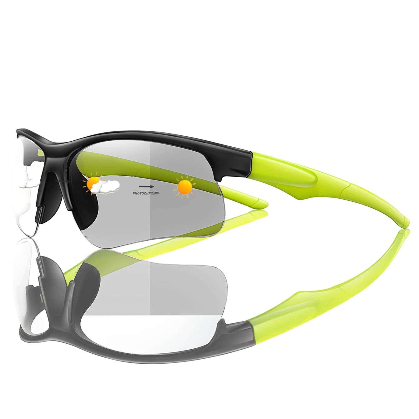Fashion Photochromic Fishing Sunglasses Men Women Outdoor Mtb Bicycle Cycling Runnging Eyewear Sports Bike Windproof Goggles fishing sunglasses