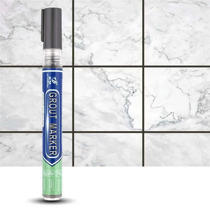 Waterproof White Tile Grout Marker and Repair Pen