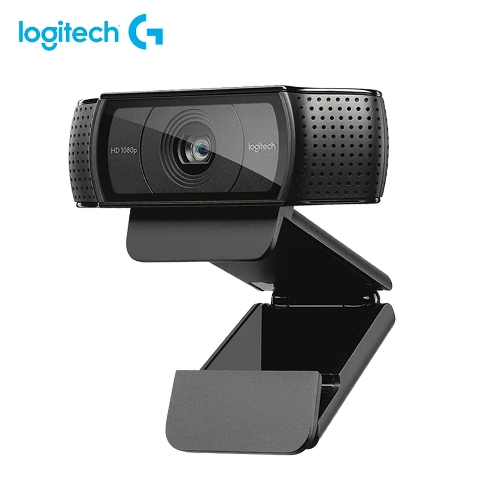 PC Webcam Logitech C920e HD 1080p Mic-Enabled Autofocus Full HD Smart Chat Recording USB Video Recording