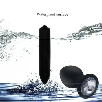 4pcs/set Silicone Anal Plug Jewelry Dildo Vibrator Sex Toys for Woman Prostate Massager Bullet Vibrators Butt Plug for Men Gay 3