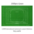 1500pcs mat Green