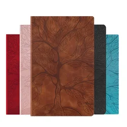 Caixa de árvore de vida embosssed para samsung galaxy tab s5e sm t720 t725 plutônio couro tablet para galaxy tab 10.5 2019 caso