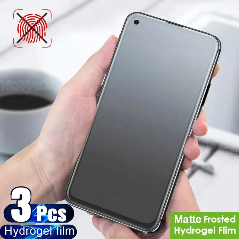 Protector Schermo Hydrogel Opaco Antimpronta Per Oppo A76 / A96