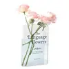 Clear Book Flower Vase Creative Acrylic Transparent Vase The Mystery Of Growth Book Vases Modern Decorative Vases Room Decor 1