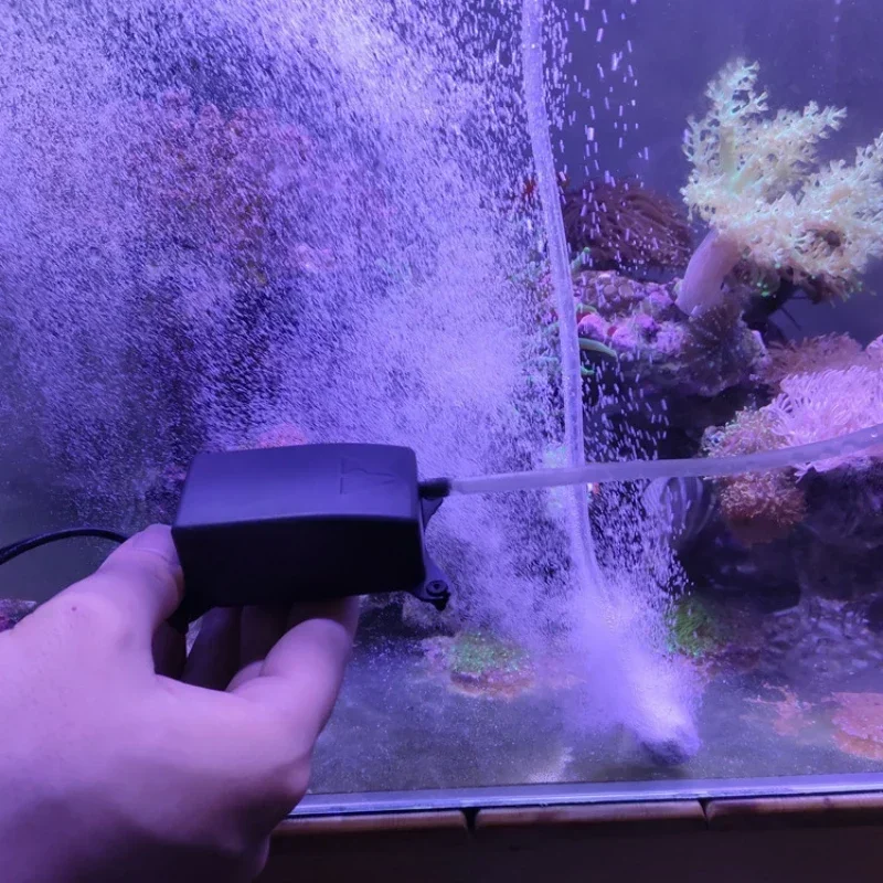 2024 Aquarium Oxygen Pump110V-220V 2W Small Oxygen Pump Aquarium Quiet Fish Oxygen Pump Full CapacityAerator Aquarium 2