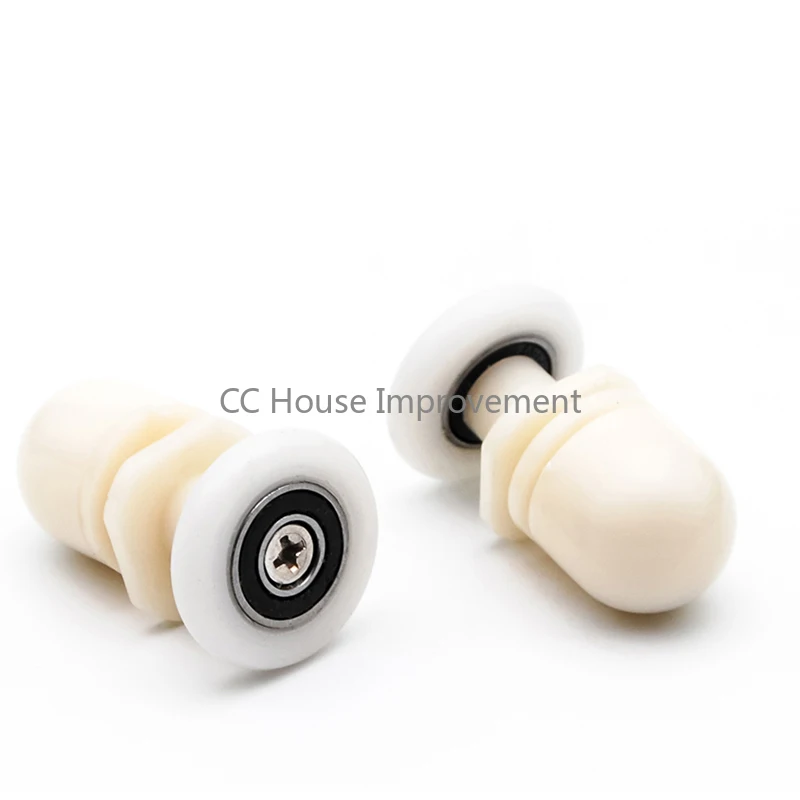 8pcs/Lot Shower Door Rollers Runners/Wheels/ Pulleys Daimeter 19mm/23mm/25mm/27mm with Eccentric Shaft shower door rollers shower room rollers shower room pulley sliding door pulley