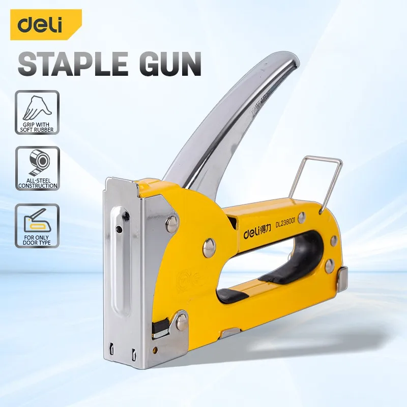 DeliHeavyDutyNailGunDoorNailGunforWoodDoorRivetFixingTools