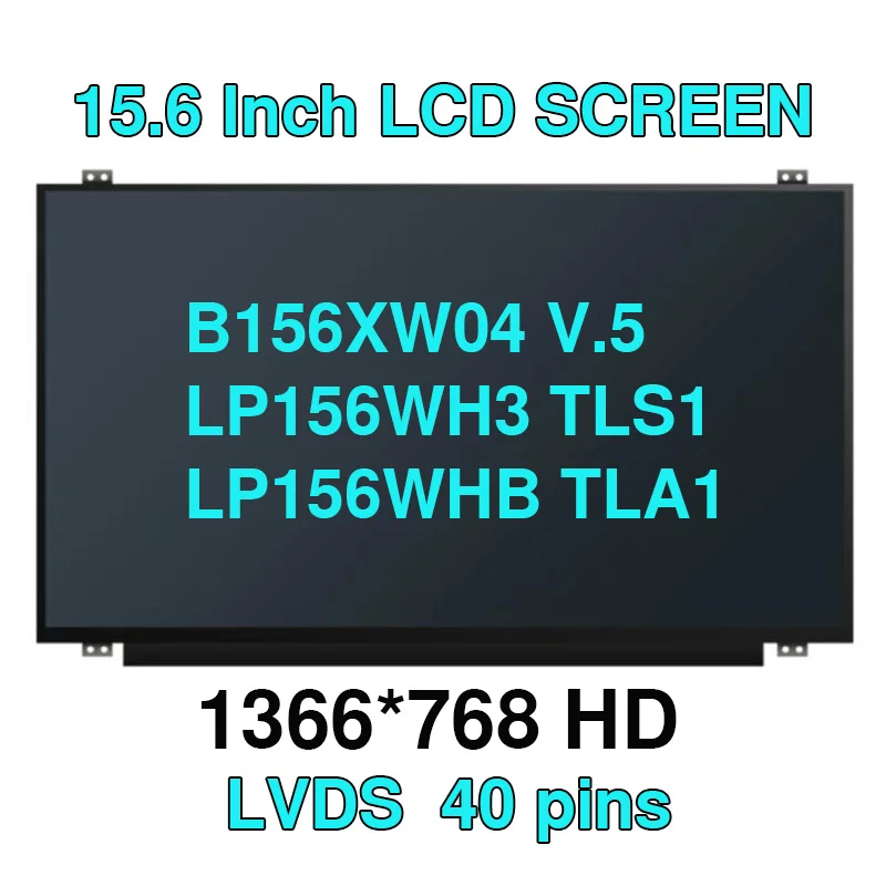 SCREENARAMA Nuevo Reemplazo De Pantalla Para B156XW04 V.5, Pantalla LCD LED Con Herramientas