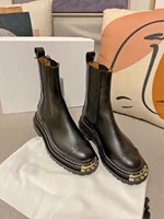 Women's Ankle Boots Platform PU Leather Lace-up Female Footwear Thick Bottom Motorcycle Boots Casual Ladies Shoes Fashion 2021 - Image 4