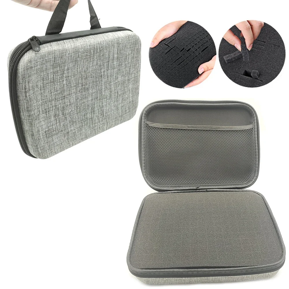 

EVA Storage Box With Foam Camera Bag Customized Travel Zipper Case Shockproof For Car Battery Tool Accessories