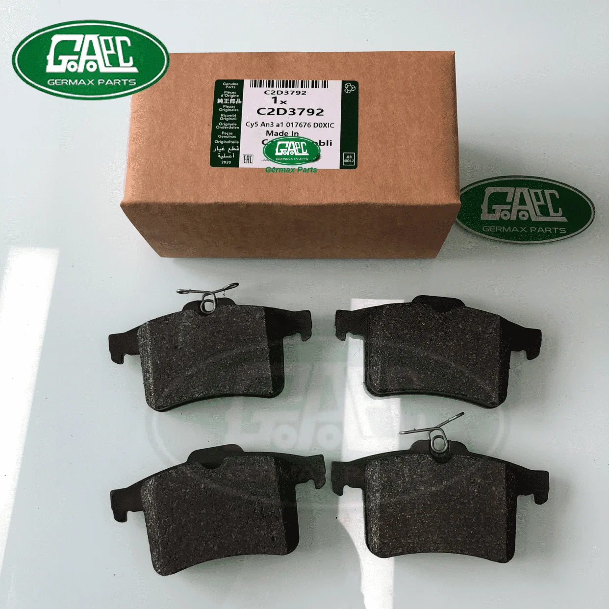 Brake Pad C2D3792 C2D60655 Rear GJ0098 GJ0083 For XF 2009-2015 XJ 2010- XK 2006-2014 GAPC Good Quality Spare Parts