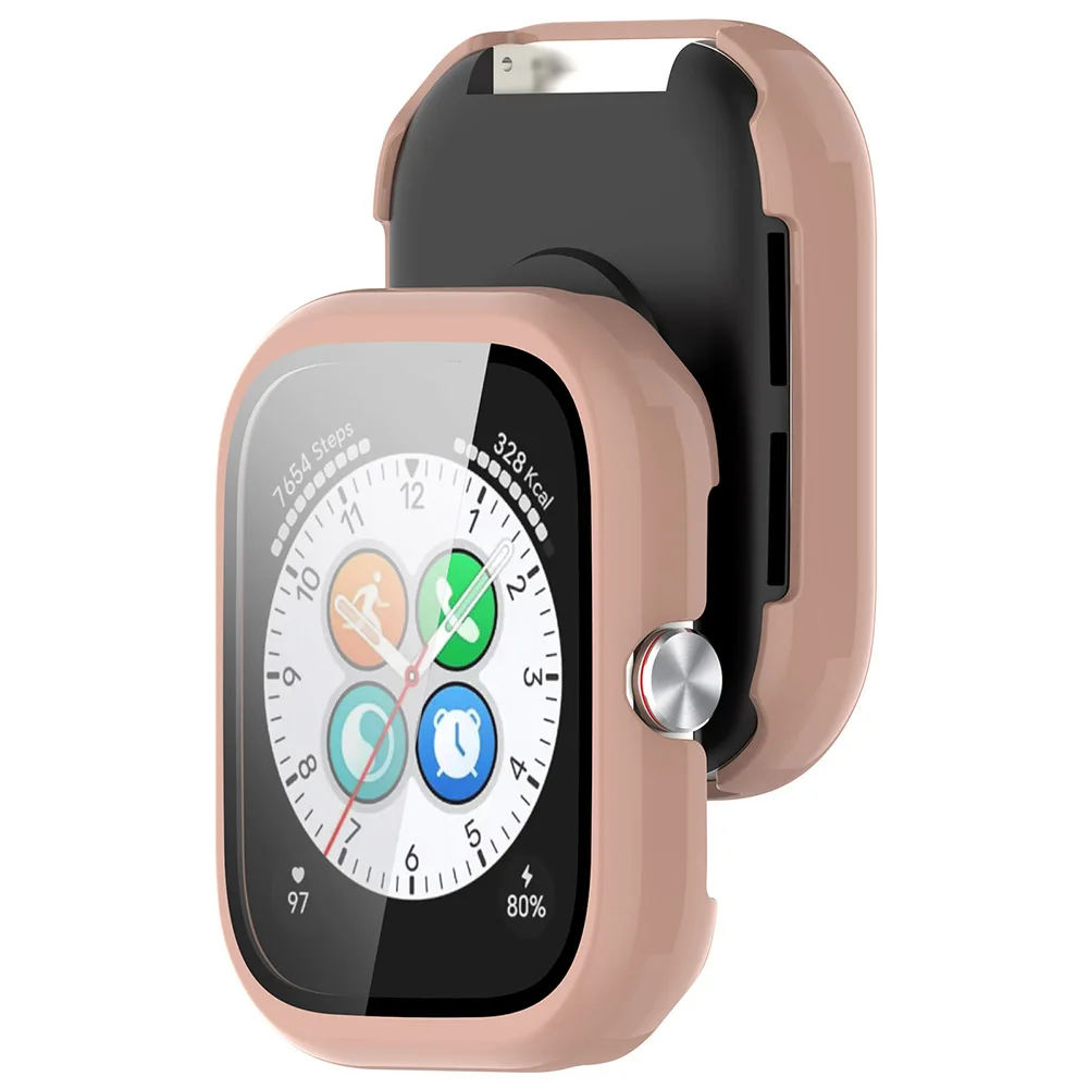 Durable Screen Protector & Case Cover for Honor Choice Haylou Watch - Premium PC Frame Accessory