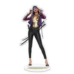 Cyberpunk 2077 Merchandise Display Stand with Keychain Gift Accessories (DARK GRAY)