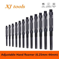 1PC Adjustable Hand Reamer HSS Size Range Alloy Steel Reamer Hand Reamer Machine Cutting Tools (10/12/15/17/19/20/21/23/25/26mm) 1
