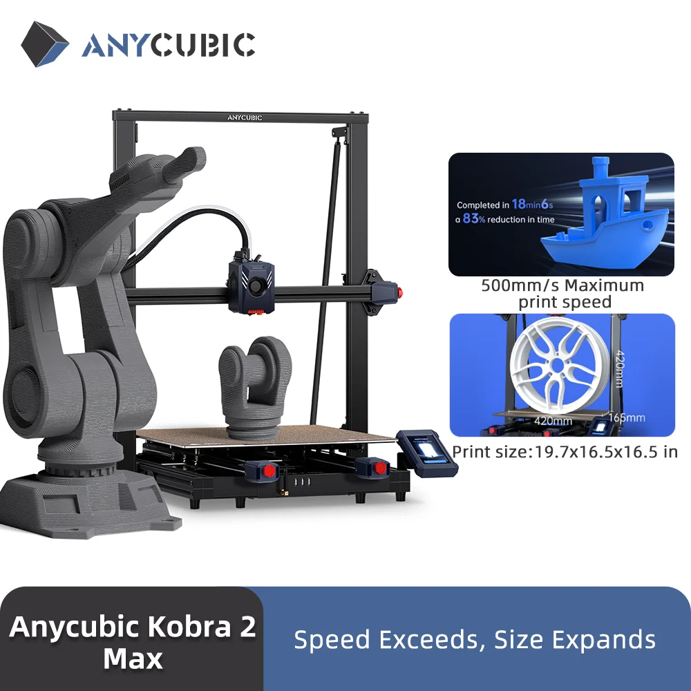 anycubic kobra 2 max 新品未開封 Anycubic Kobra 2 Max: Flagship High-Speed Large-Format FDM