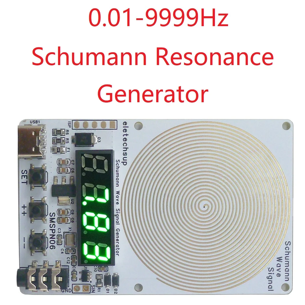 7.83HZ シューマン共鳴発生器外部アンテナ 14.3 20.8 27.3 33.8