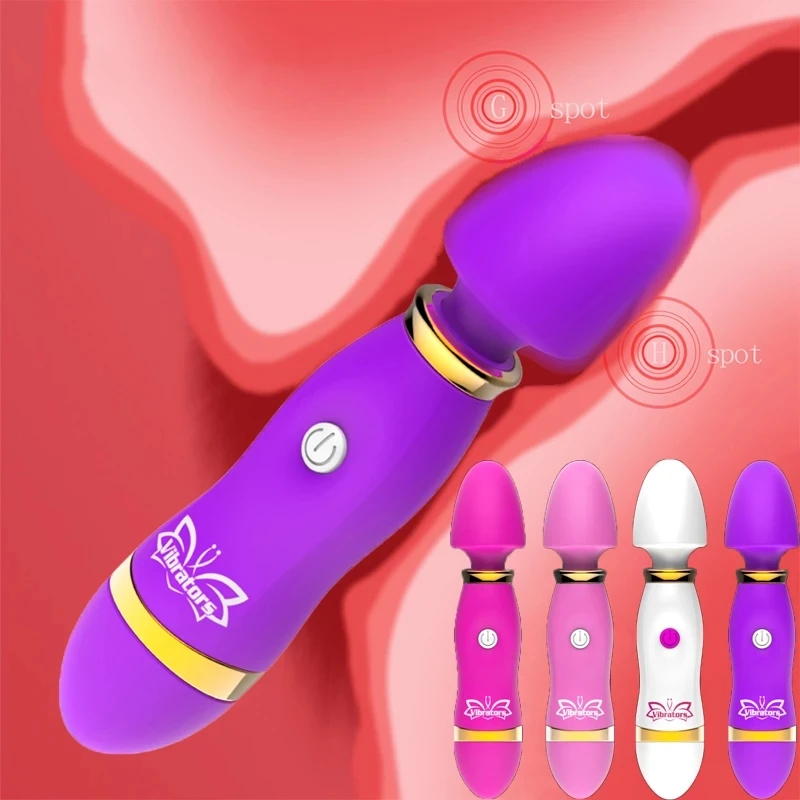 

Female Clitoris Stimulator Vibrators for Women 12 Vibration Masturbation Vaginal Wand G-spot Massager Female Shop