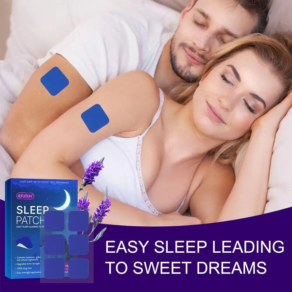 Insomnia Treatment Relieve Anxiety Decompression Headache Neurasthenia Soothing Plaster Body Relaxing Help Sleeping Patch 60PCS