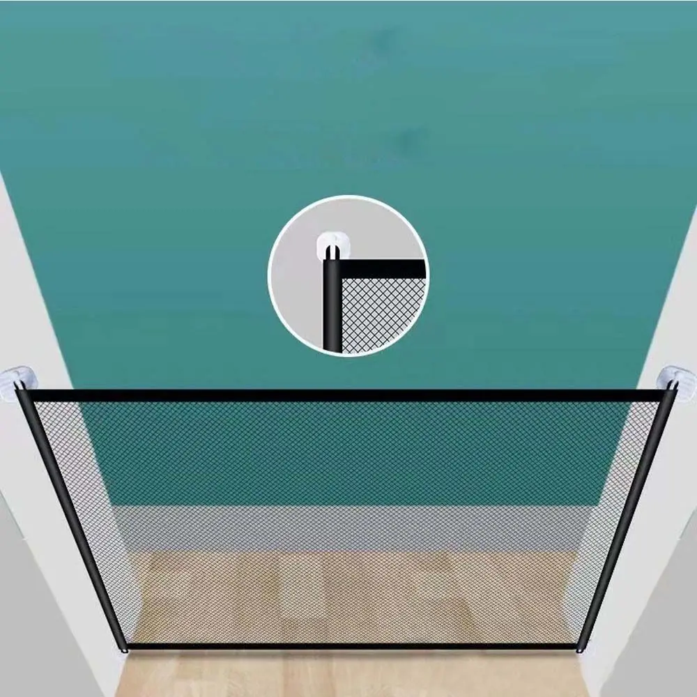 Baby Gate Mesh Fence For Indoor And Outdoor Safe Guard Door Gate Safety Enclosure Child Barrier Fences Kids Supplies