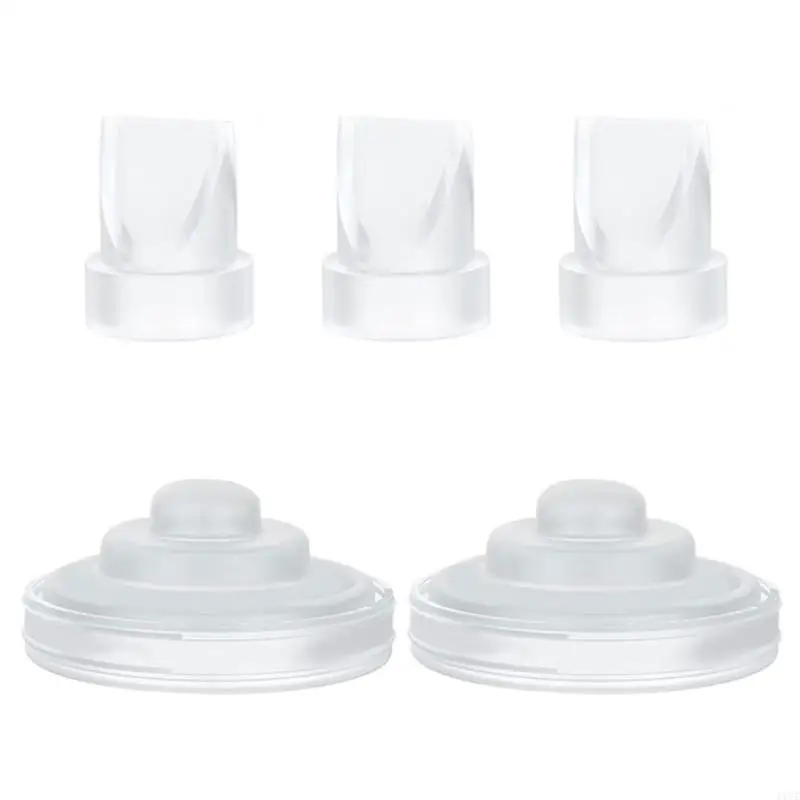 Pack of 2 Silicone Flange Inserts Silicone Valves Essential for Breast Pumping 11UC