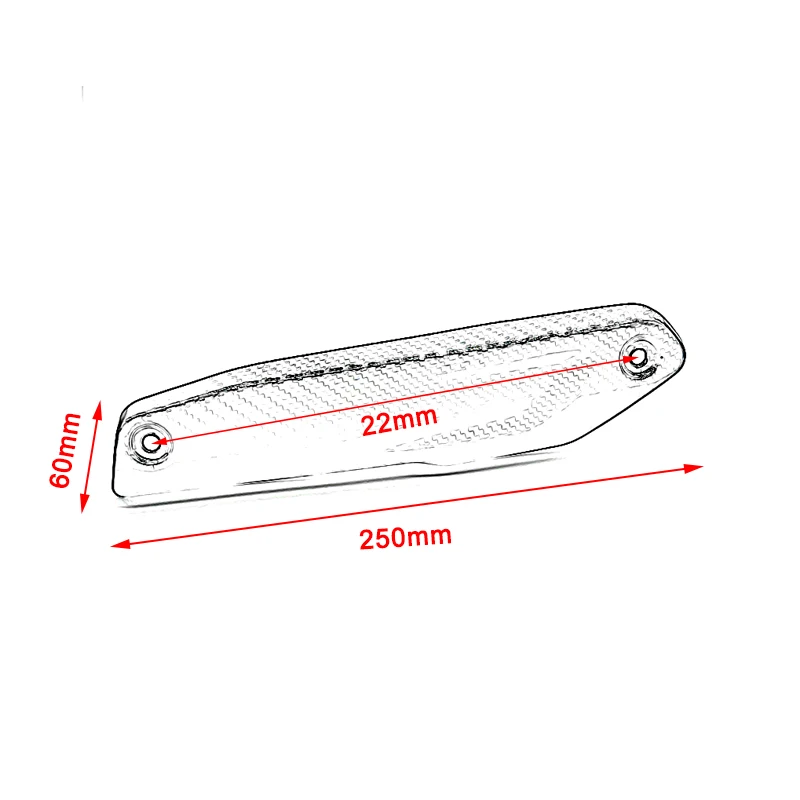 BMW F 900 R F900XR Motorcycle Exhaust System Middle Carbon Fiber Connection Pipe Heat Shield Cover Guard Anti-Scald Shie motorcycle accessories