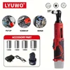 3/8 Rechargeable Electric , Ratchet Set, Angle Drill, Screwdriver To Remove Screw Nut, Automobile Maintenance Tool 1