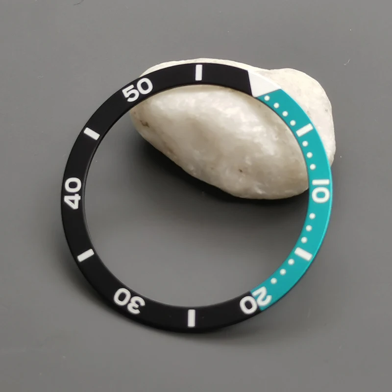 Aluminium Fashion Flat Watch Bezel Insert