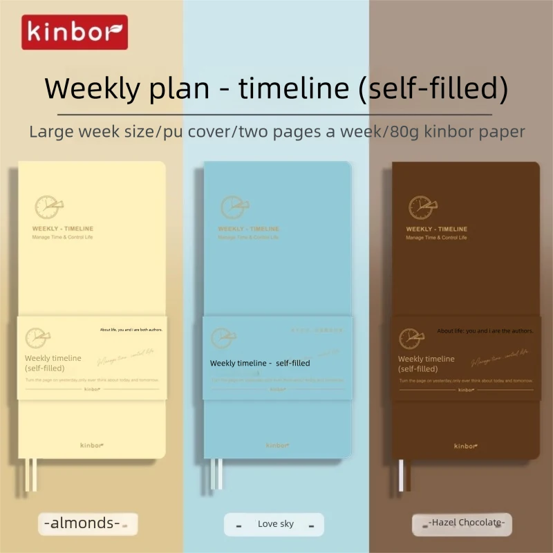 Enhanced Weekly Planner Notebook with Habit Tracker and Schedule Organizer