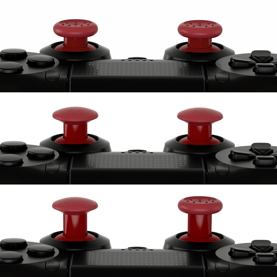 Ergonomic Interchangeable Thumbsticks for PS5 and PS4
